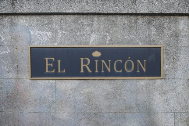 Entrada al Palacio de El Rincón. / Gtres