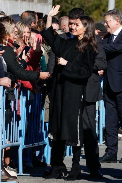 La Reina Letizia durante un acto / Gtres