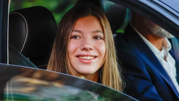 La infanta Sof&iacute;a con brackets / Gtres