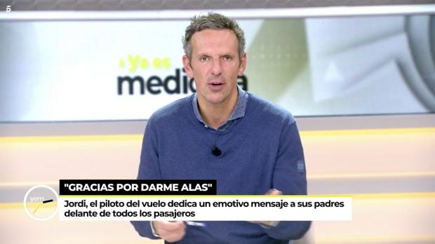 Joaquín Prat en 'Ya es mediodía'. / Telecinco