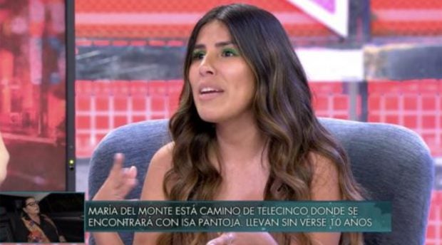Isa Pantoja en el 'Deluxe' / Telecinco