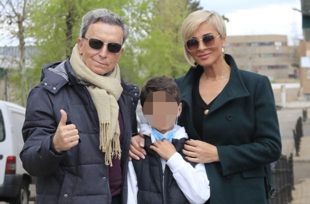 Ana Mar&iacute;a Ald&oacute;n y Ortega Cano con su hijo / Gtres