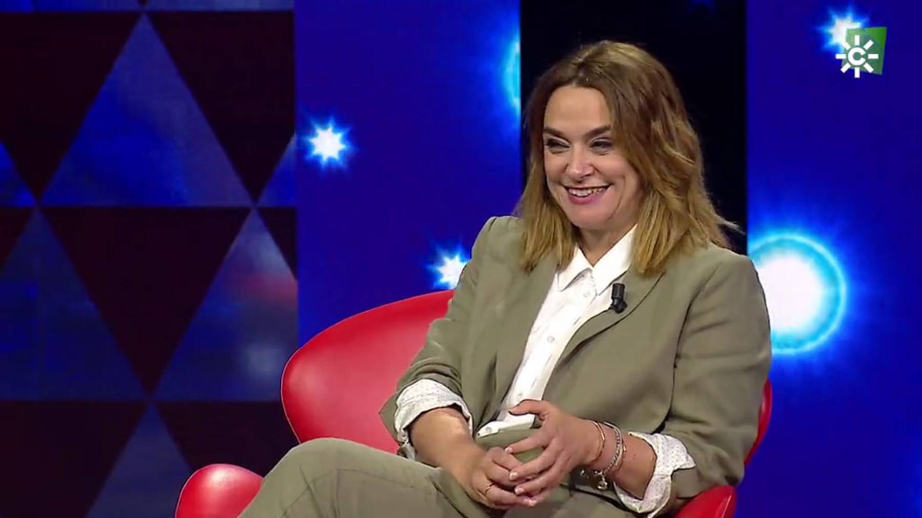To&ntilde;i Moreno en 'El show de Bert&iacute;n' / Canal Sur 