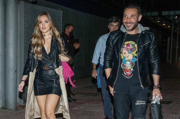 Antonio David y Marta Riesco por Madrid / Gtres