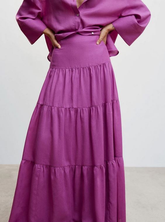 Lo nuevo de Mango que te dejar&aacute; con la boca abierta: la falda boho que dar&aacute; color a tu look
