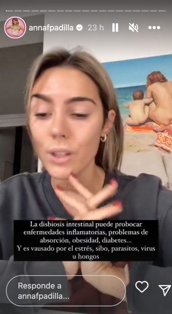 Storie de Anna Ferrer. / Instagram