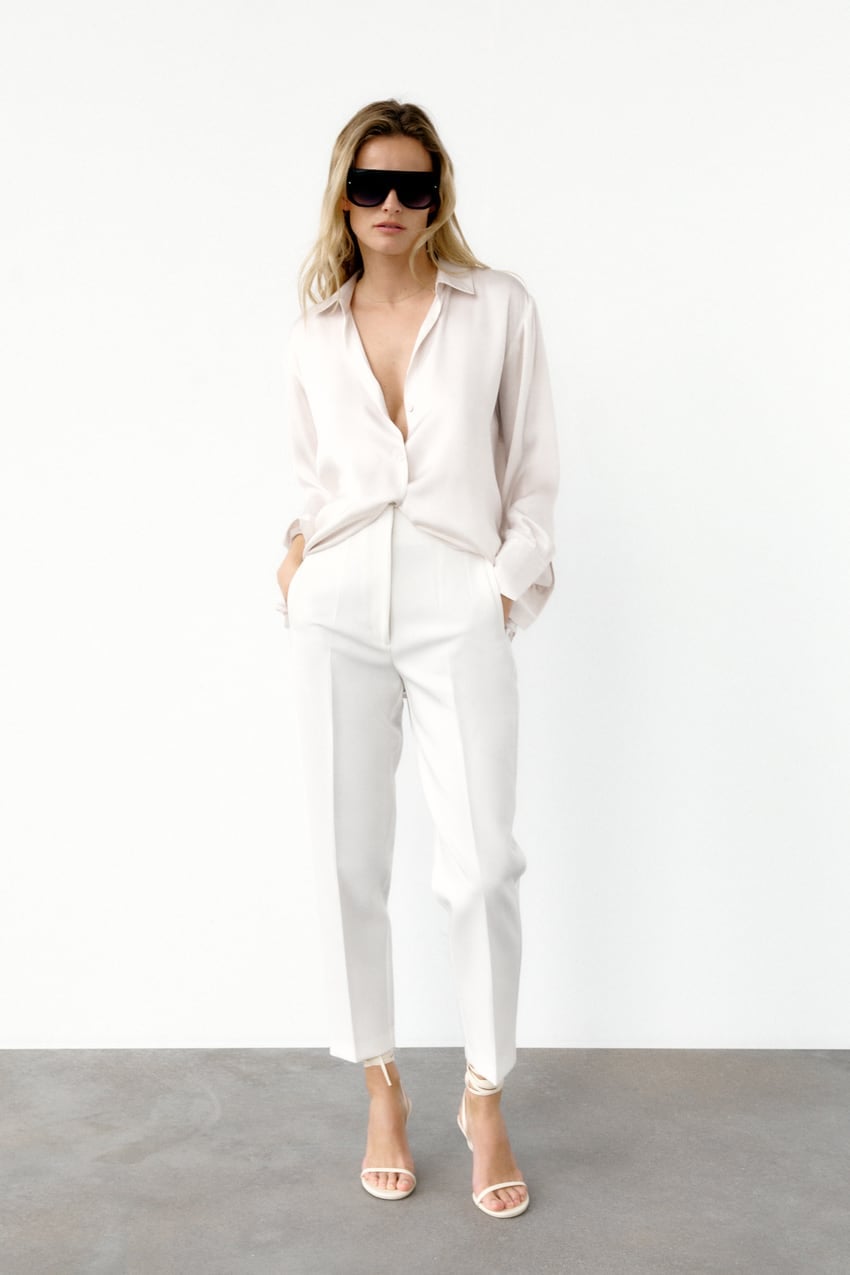 El look blanco de Tamara Falc&oacute; que todas queremos a un precio low cost en Zara