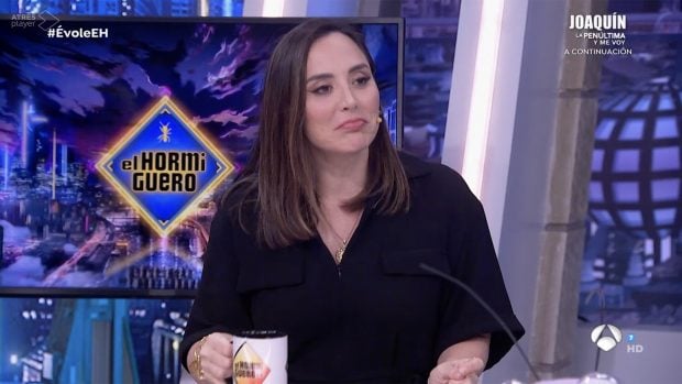Tamara Falc&oacute; en 'El Hormiguero'. / Antena 3