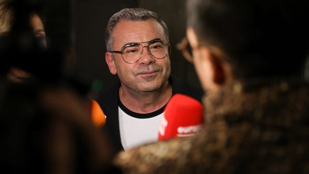 Jorge Javier V&aacute;zquez atendiendo a los medios / Gtres