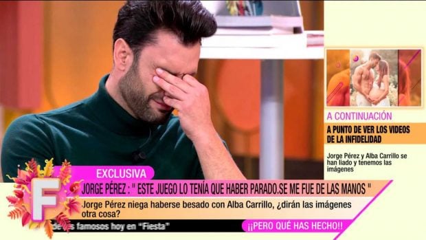 Jorge Pérez en 'Fiesta' / Telecinco