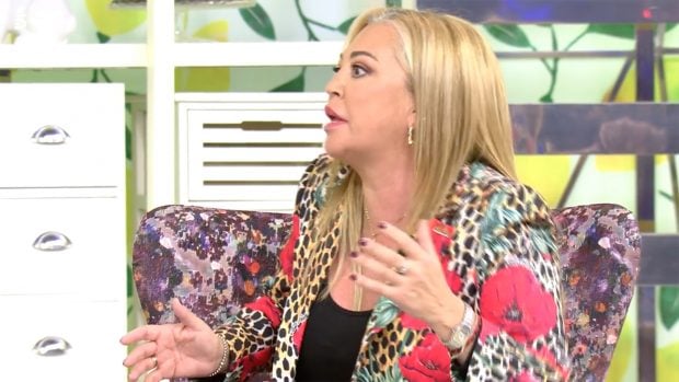 Belén Esteban en 'Sálvame'. / Telecinco