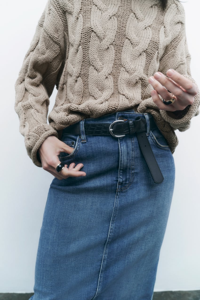 La influencer Karen enloquece a sus seguidoras con esta falda vaquera de Zara