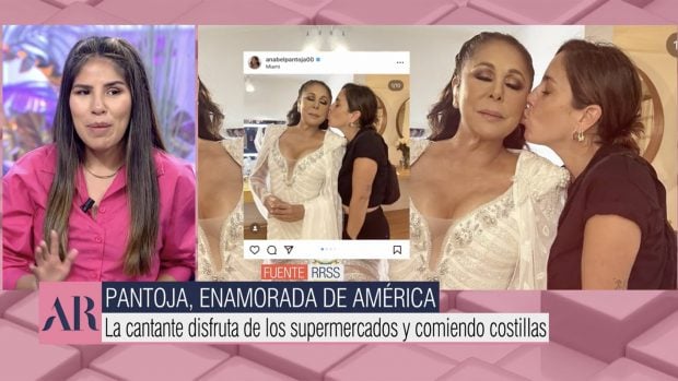 Isa Pantoja en 'El Programa de Ana Rosa'. / Telecinco