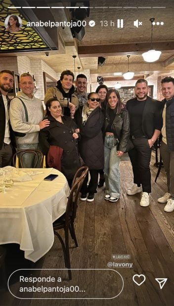 Storie de Anabel Pantoja. / Instagram