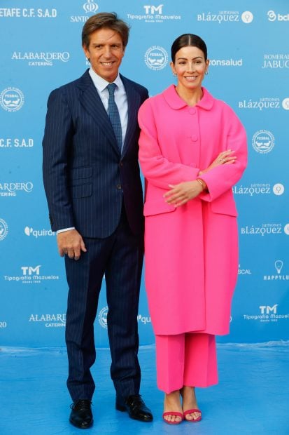 Virginia Troconis junto a Manuel Díaz 'El Cordobés' / Gtres
