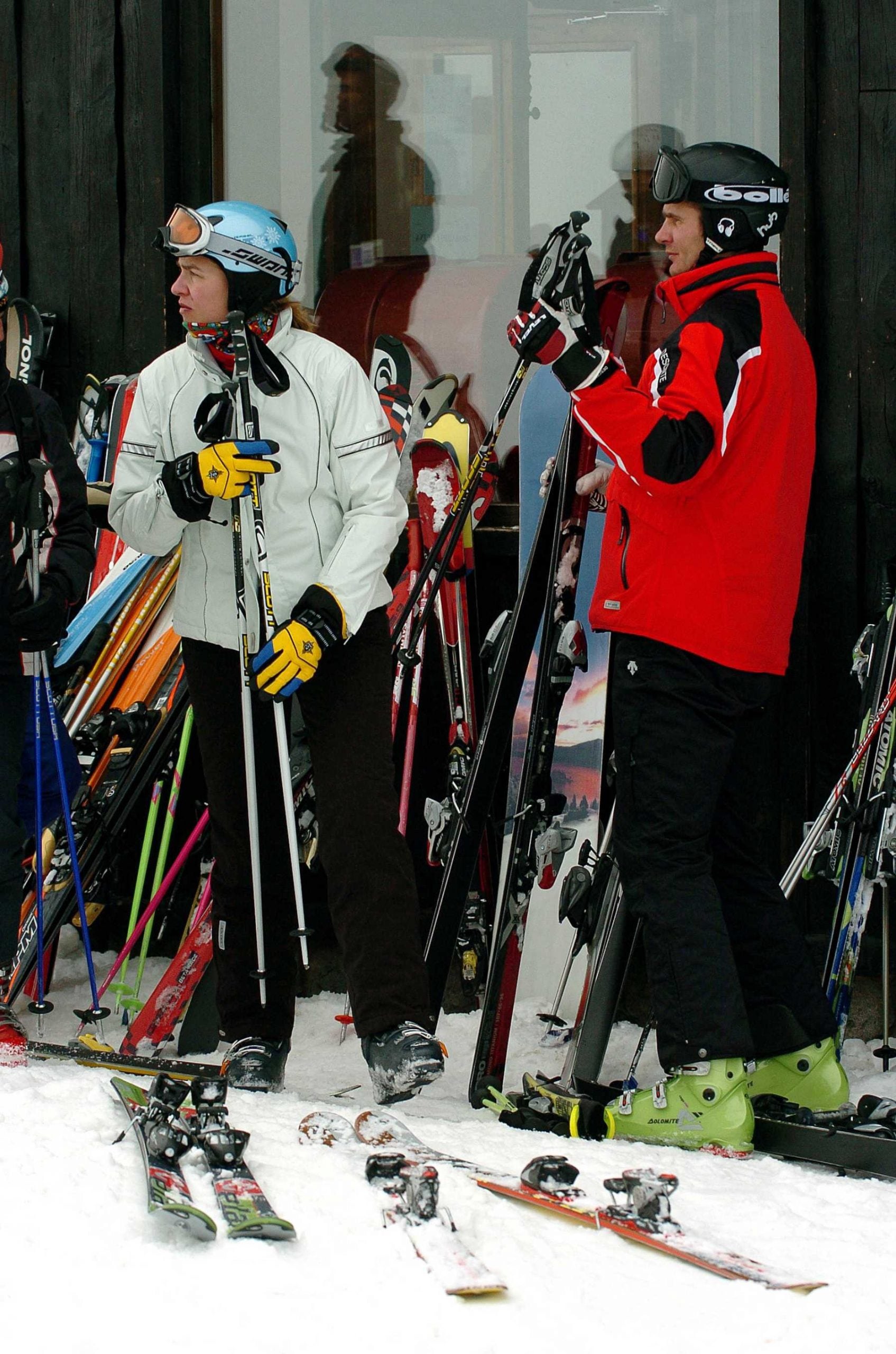 La Infanta Cristina e Iñaki Urdangarin en Baqueira / Gtres