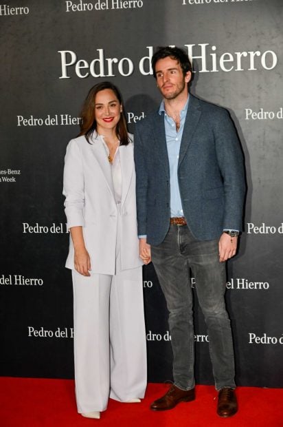 I&ntilde;igo Onieva y Tamara Falc&oacute; en la MBFW / Gtres