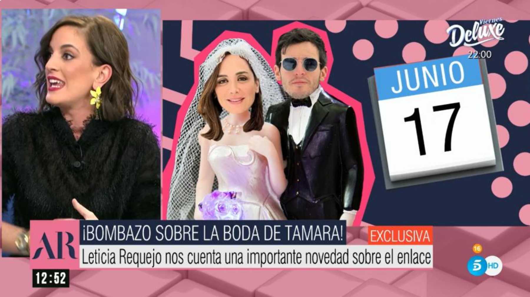 Leticia Requejo en El programa de Ana Rosa / Telecinco