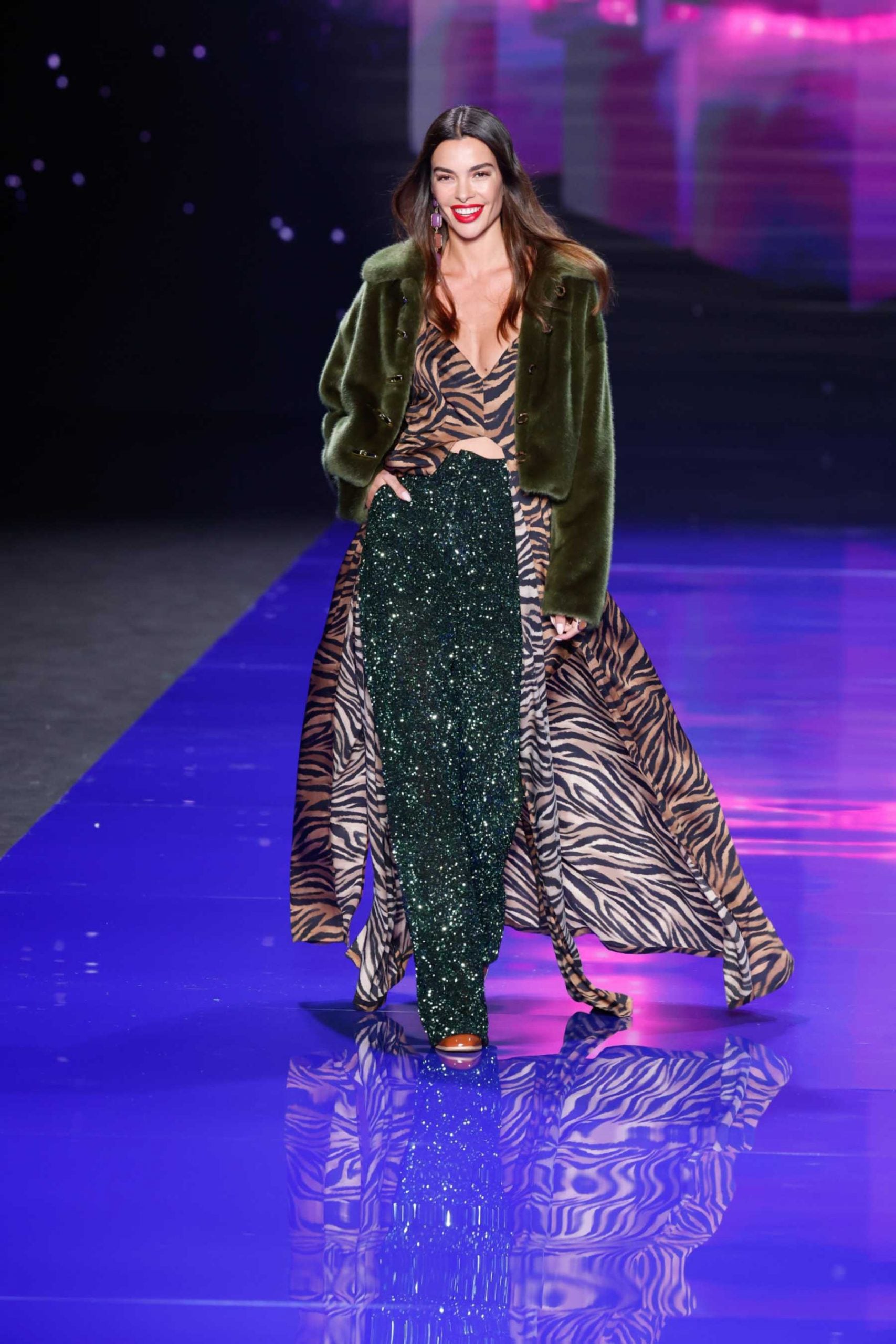 Joana Sanz en la MBFWM / Gtres