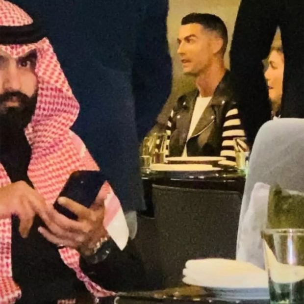 Cristiano Ronaldo en Arabia Saudí / Look