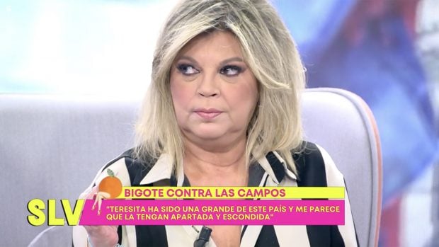 Terelu Campos en 'S&aacute;lvame'. / Telecinco