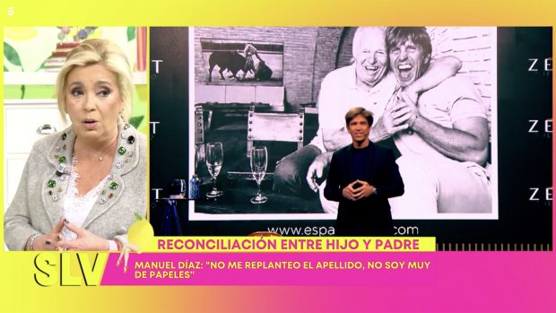 Carmen Borrego en 'Sálvame'. / Telecinco