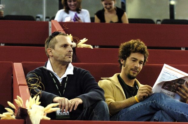 Nacho Palau y Miguel Bosé en Madrid / Gtres