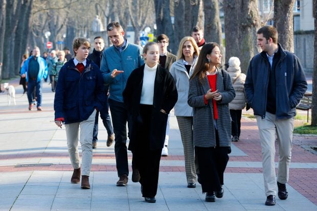 La Infanta Cristina e Iñaki Urdangarin con sus hijos / Gtres