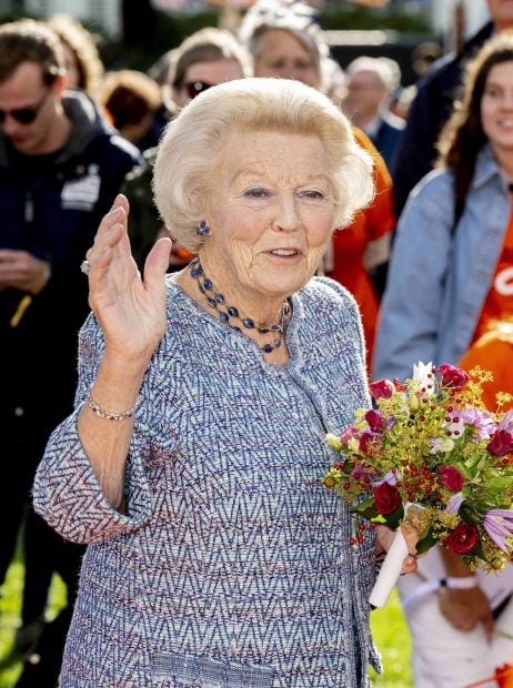Beatriz de Holanda saludando / Gtres