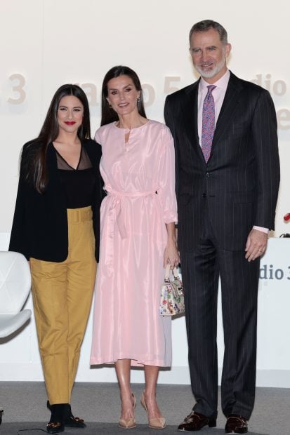 Blanca Paloma con los Reyes en ARCO / Gtres