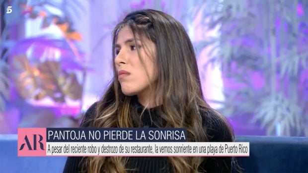 Isa Pantoja en 'El Programa de Ana Rosa'. / Telecinco