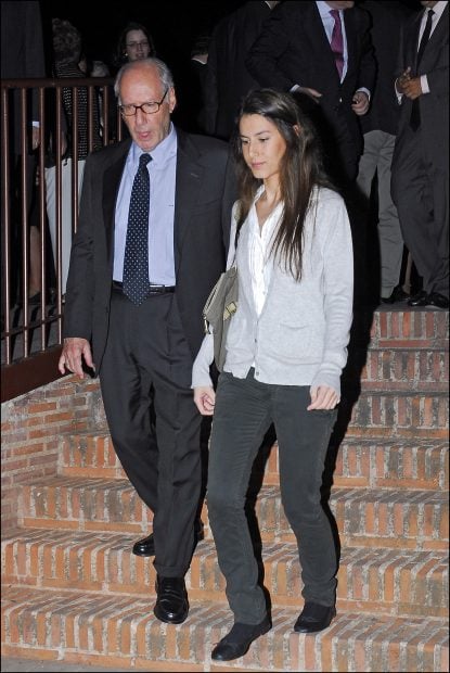 Miguel Boyer con su hija Ana / Gtres
