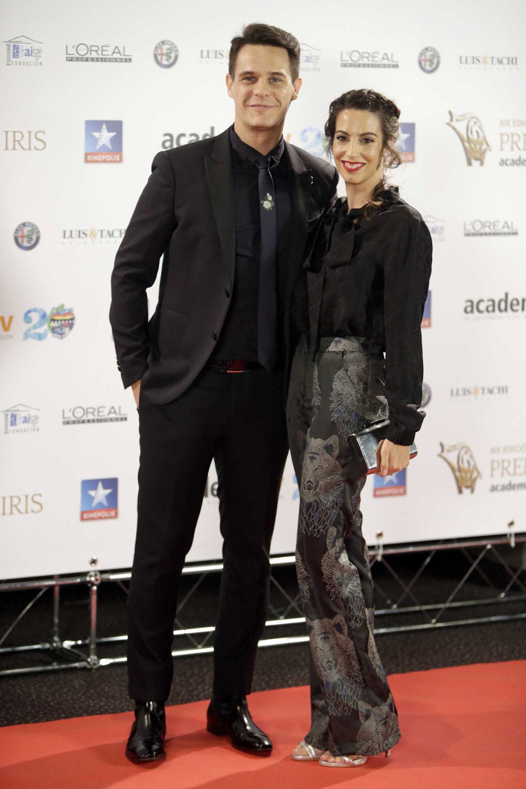 Christian G&aacute;lvez y Almudena Cid en un evento / Gtres