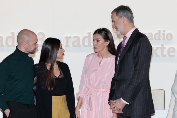Los Reyes con Blanca Paloma en ARCO / Gtres