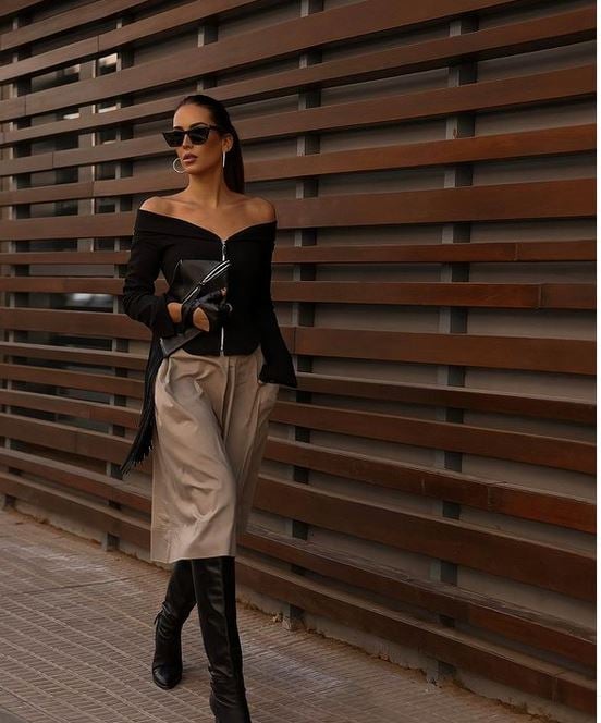 La influencer Celia Froman tiene el top de Zara perfecto para lucir hombros