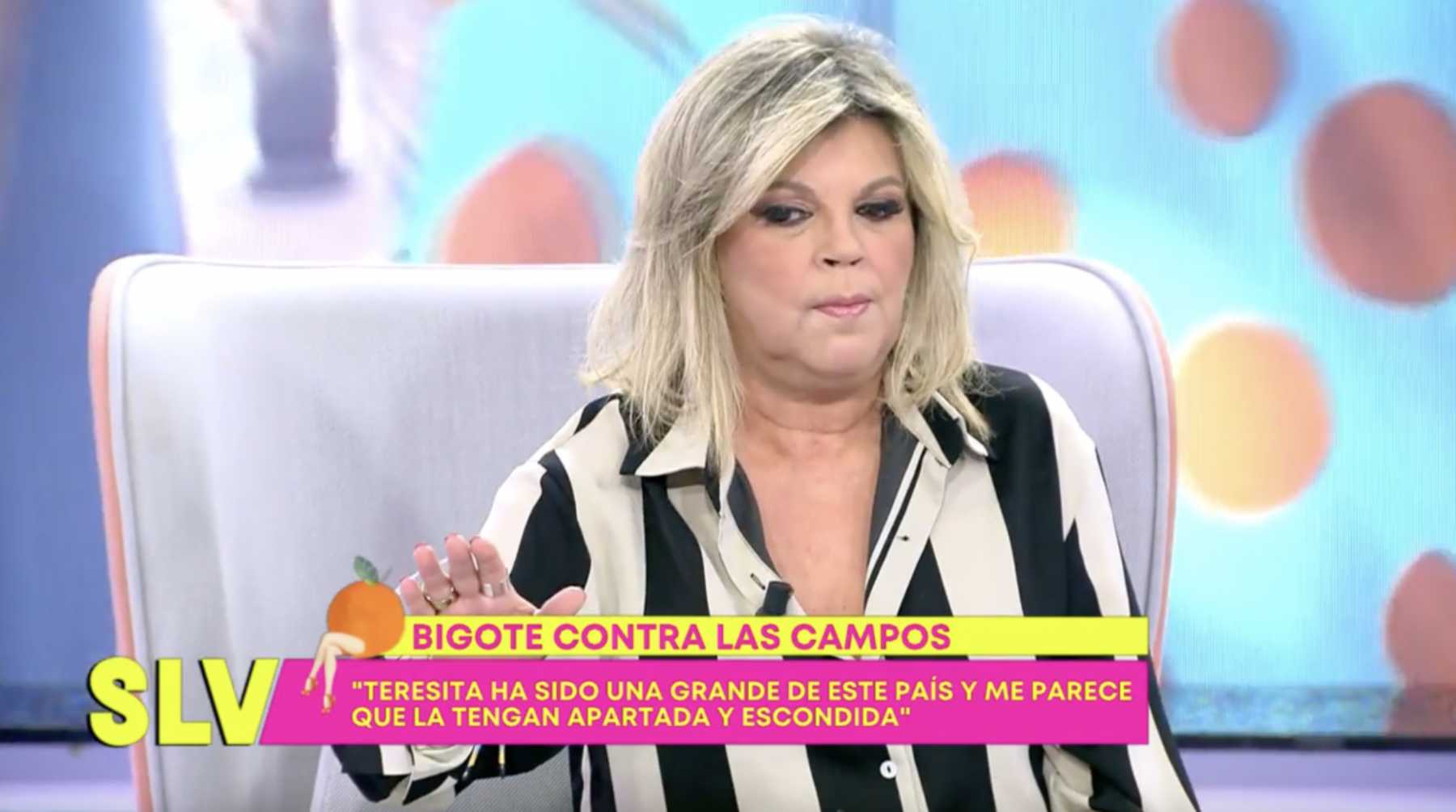 Terelu Campos en 'S&aacute;lvame' / Telecinco