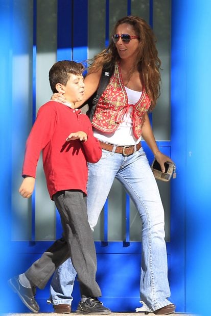 Roc&iacute;o Carrasco con su hijo David / Gtres