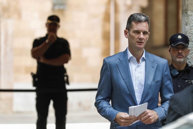 I&ntilde;aki Urdangarin en 2018 / Gtres