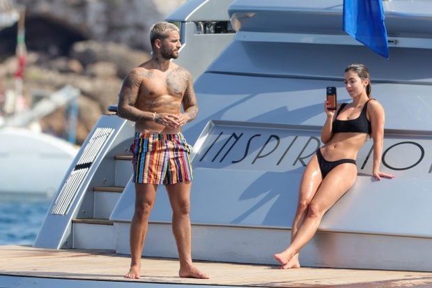 Maluma y Susana G&oacute;mez de vacaciones en Ibiza / Gtres