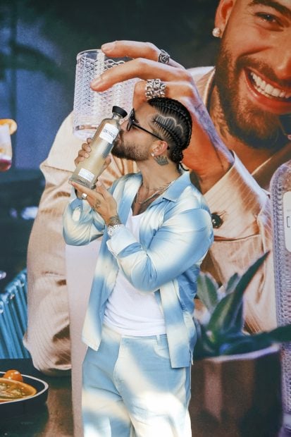 Maluma en un festival / Gtres