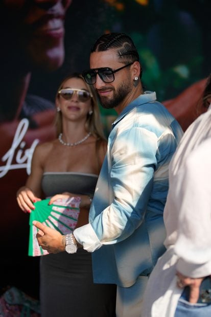 Maluma y Susana G&oacute;mez en un festival / Gtres
