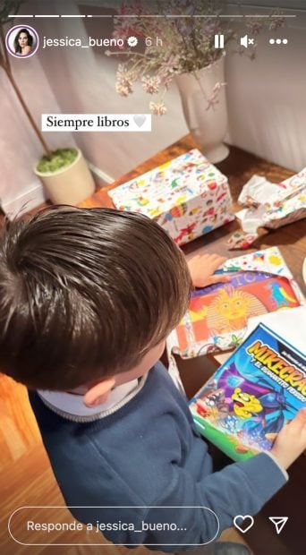 Jessica Bueno en el cumplea&ntilde;os de su hijo / Instagram