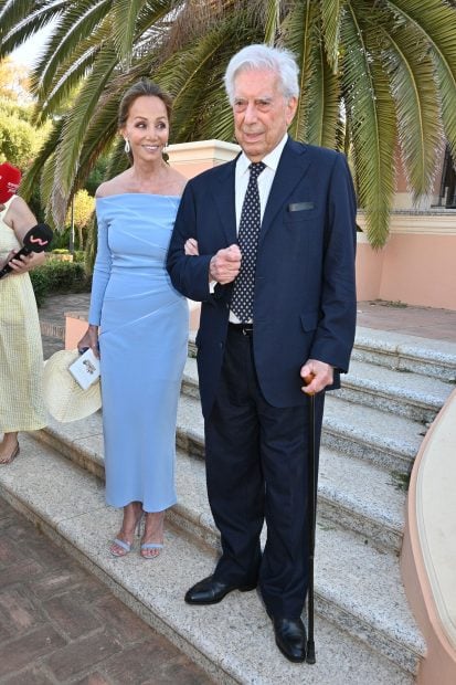 Mario Vargas Llosa e Isabel Preysler en la boda de &Aacute;lvaro Castillejo / Gtres