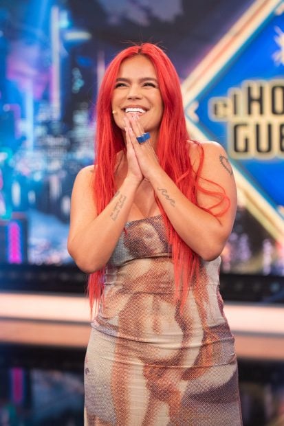 Karol G en 'El Hormiguero'. / Gtres