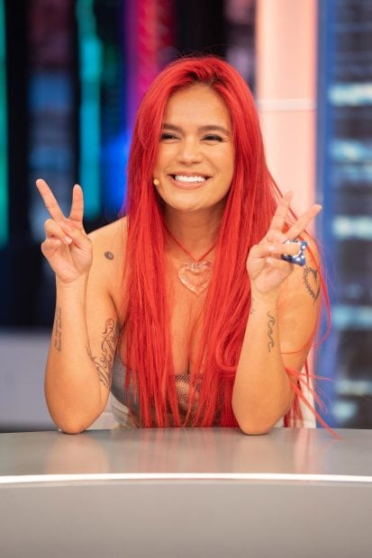 Karol G en 'El Hormiguero'. / Gtres