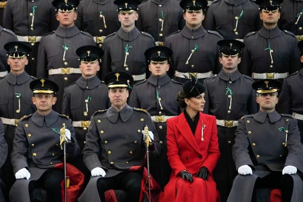 Catalina Middleton y el pr&iacute;ncipe Guillermo en el D&iacute;a de San David. / Gtres