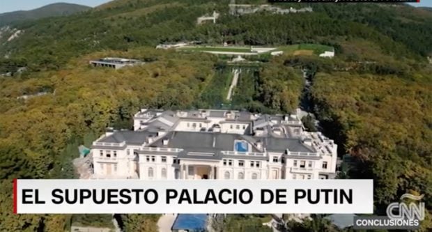 Uno de los palacios secretos de Putin / CNN