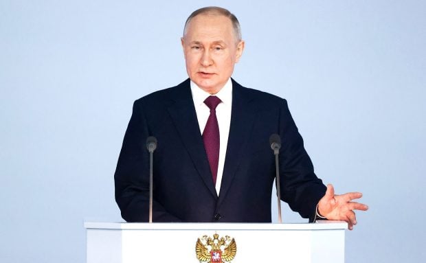 Putin dando un discurso / Gtres