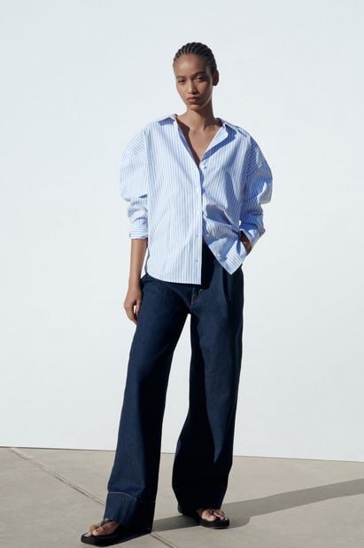 Esta primavera luce camisa de rayas y dale un toque a tu look: al estilo Mery Turiel