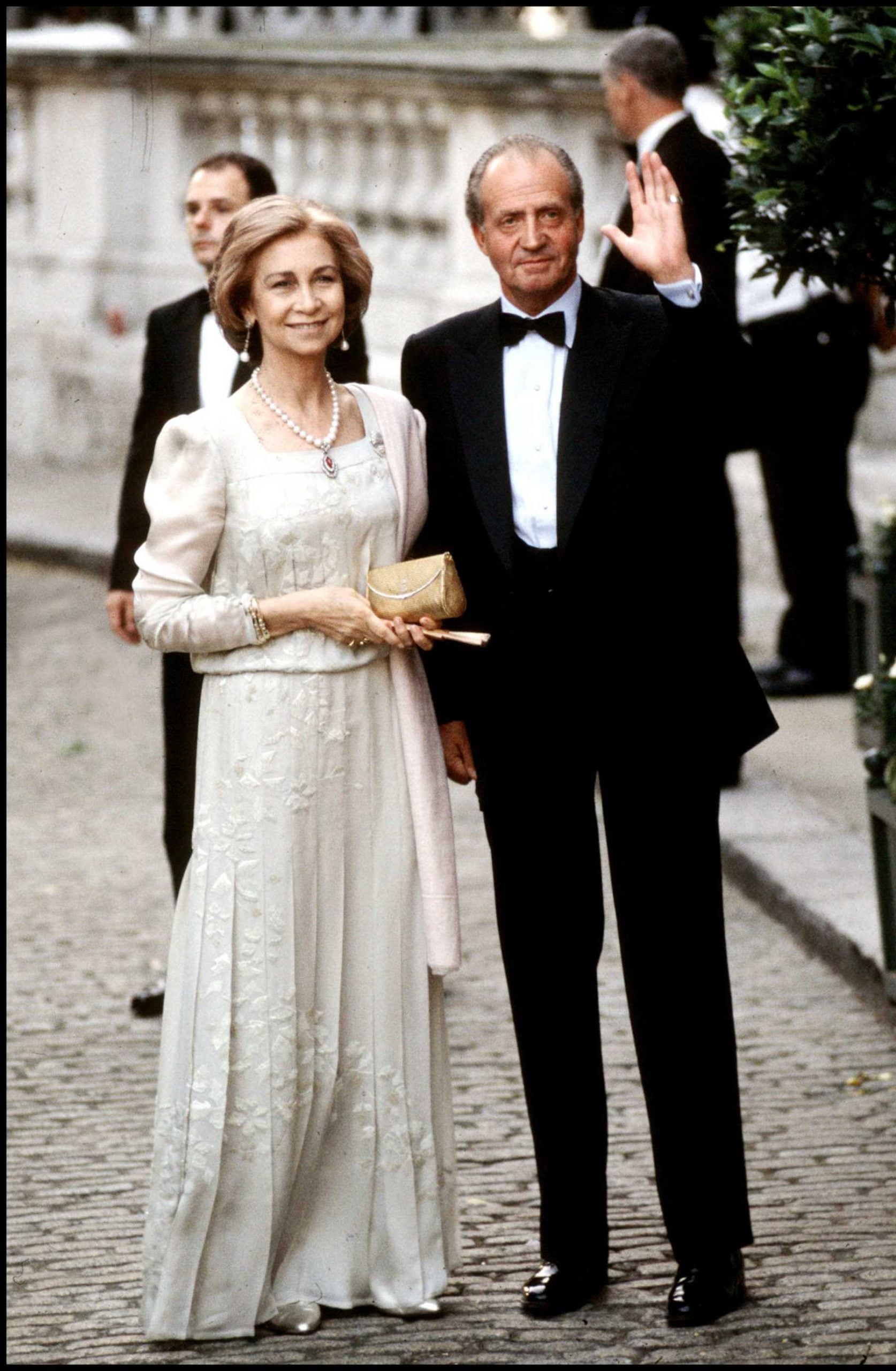 Do&ntilde;a Sofia y Juan Carlos I en un acto oficial / Gtres